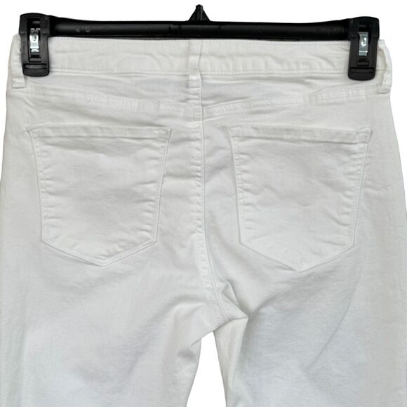 ReWash Junior SZ 9/29 Skinny Jeans Mid-Rise Stretch Pockets Zip-Fly White Womens - Picture 4 of 9